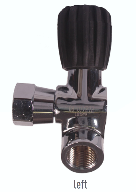 Second outlet 230 BAR G5/8&quot;, richting: Left