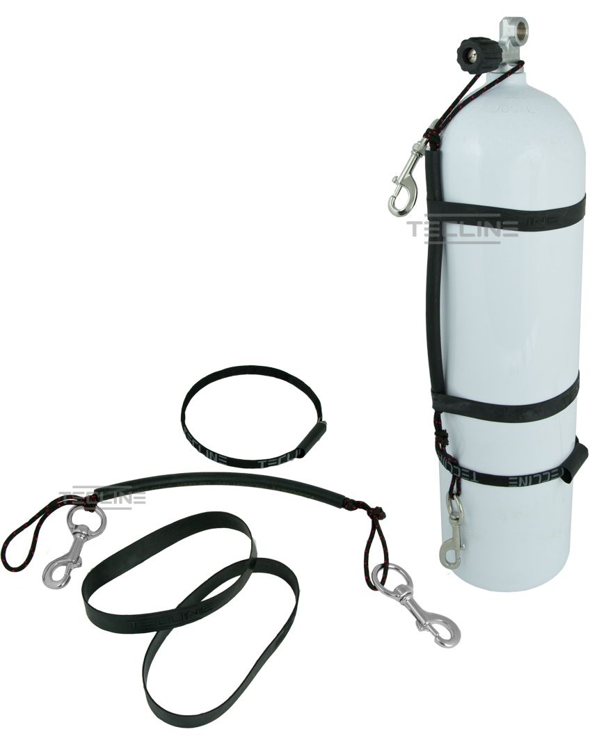 stage rigging kit for 5,7L  tanks, rubberband