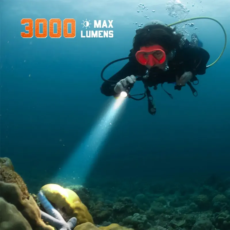 Orcatorch D710 Dive Light