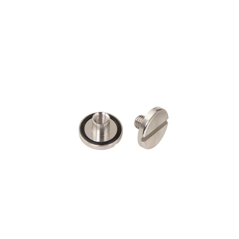 SS nut and bolt with O-ring SHORT 10mm