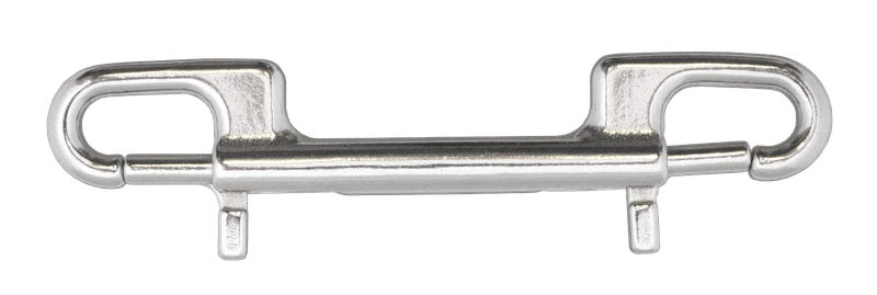 SS316 Double end snap 120mm with finger tab