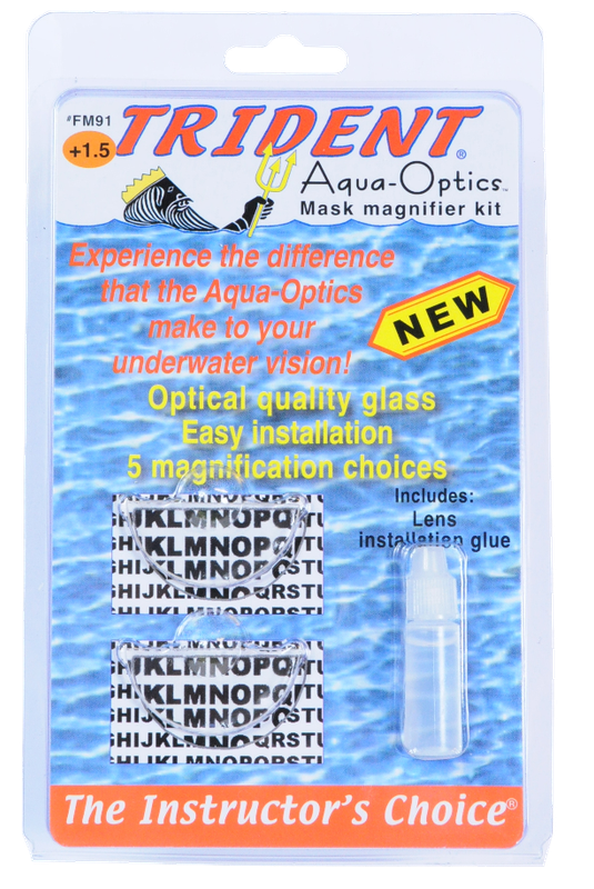 Aqua-optics mask magnifier kit