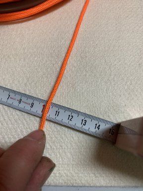Cave line 3 mm Oranje