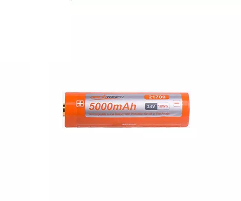 OrcaTorch 21700 3,6v 5000mAh accu