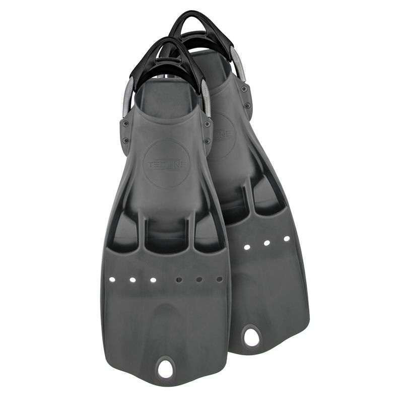 LightJet Fins GRAPHITE size L
