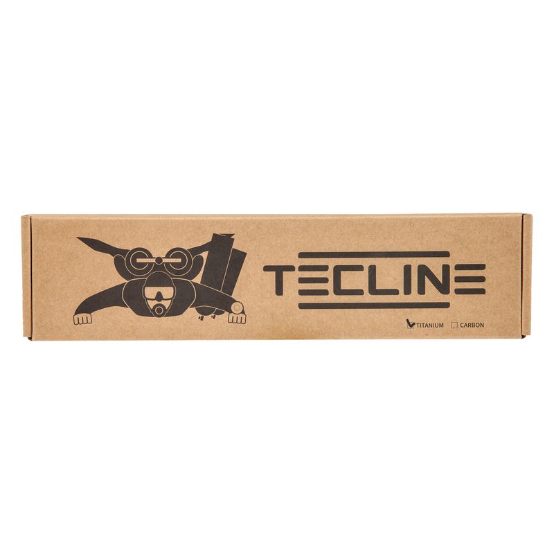 Single tank TITANIUM adapter with TITANIUM screws