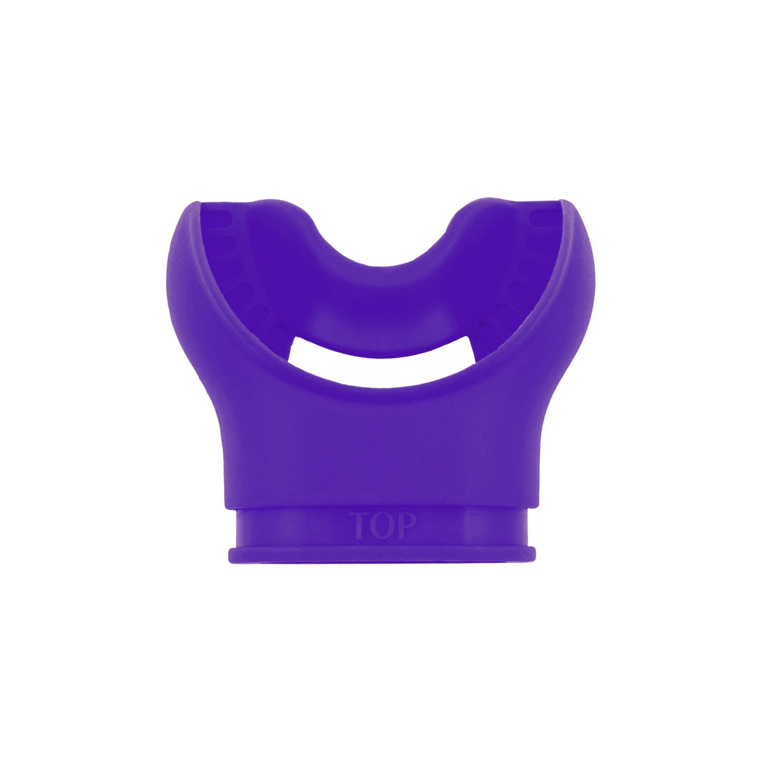 Mouthpiece for regulator, anatomic M/L - VIOLET
