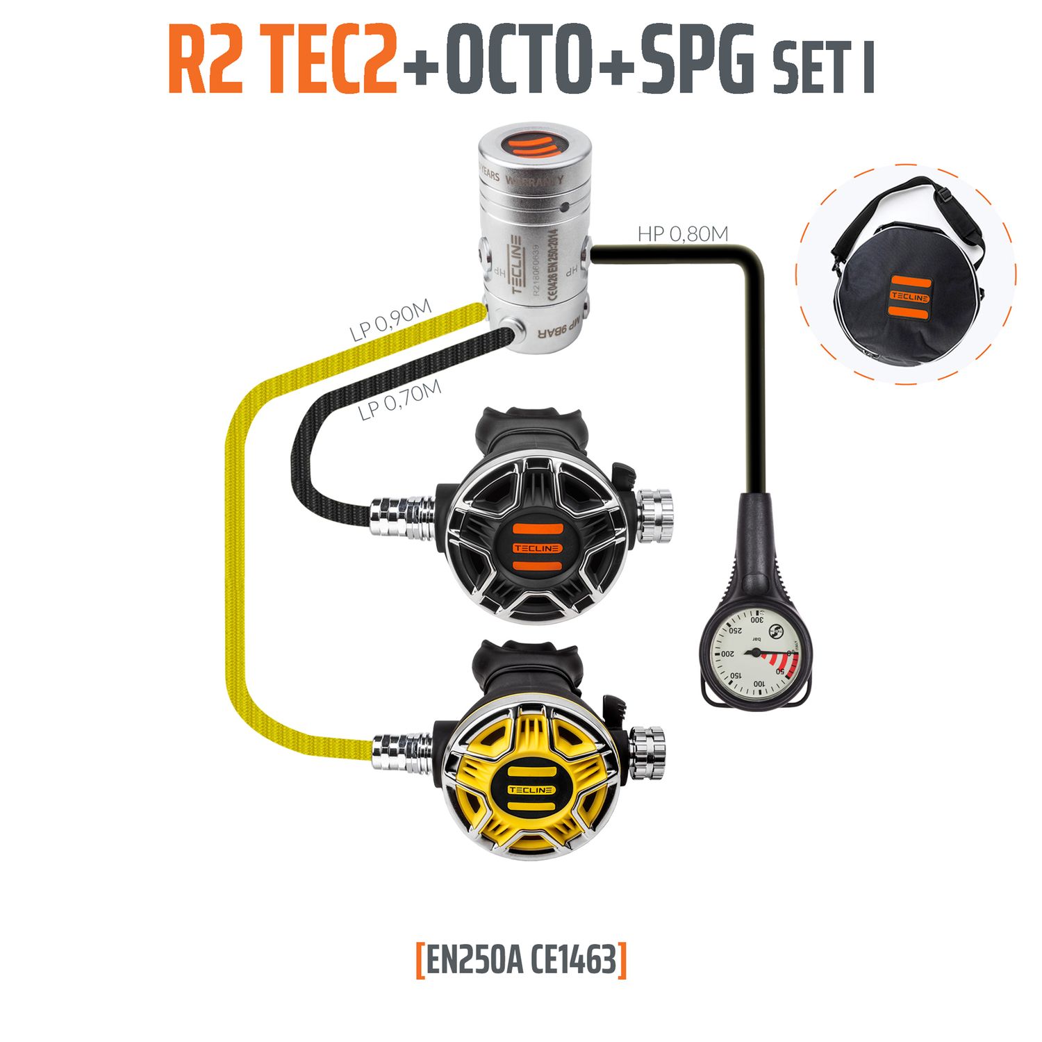 Regulator R2 TEC2 set I with octo and SPG