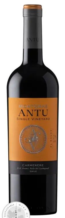 Montgras - Antu Single Vineyard Carmenère rode wijn montgras antu single vineyard carmenere