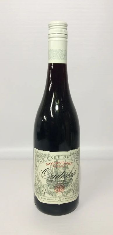 rode wijn oudeskip mourvèdre uit stellenbosch, zuid-afrika te koop bij vinenco