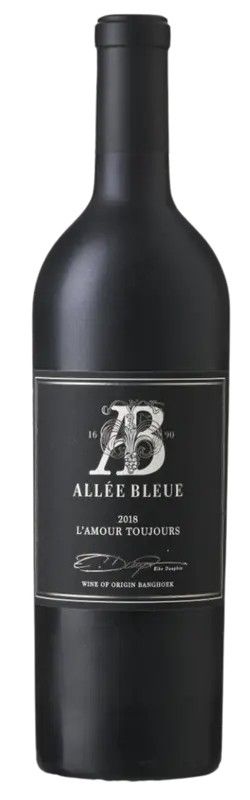 rode wijn allée bleue l'amours toujours uit franschhoek, zuid-afrika verkrijgbaar bij vinenco