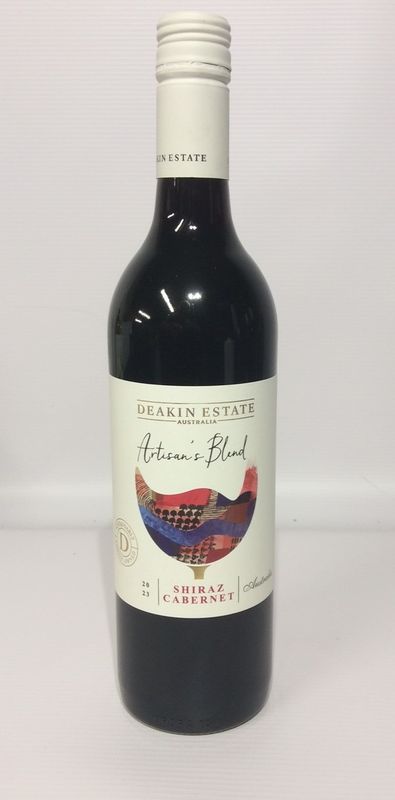 fles rode wijn deakin estate artisan blend shiraz-cabernet australiê te koop bij vinenco