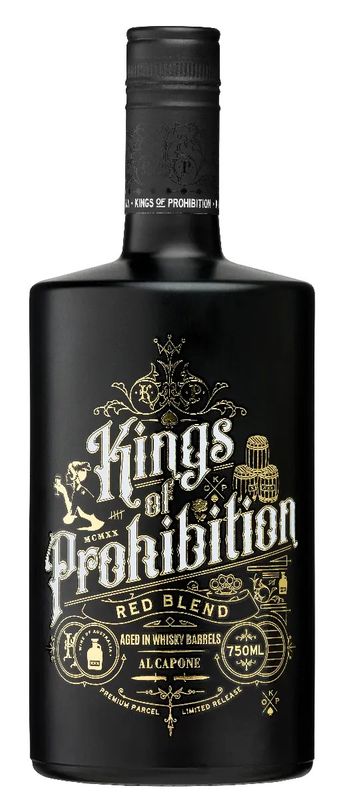 fles rode wijn calabria kings of prohibition red blend uit australië te koop bij vinenco