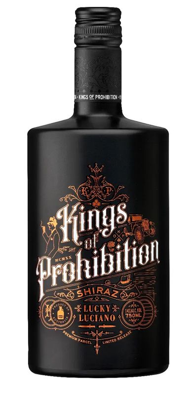 fles rode wijn calabria kings of prohibition shiraz autralië te koop bij vinenco
