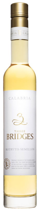 fles witte dessertwijn calabria three bridges botrytis semillon australië te koop bij vinenco
