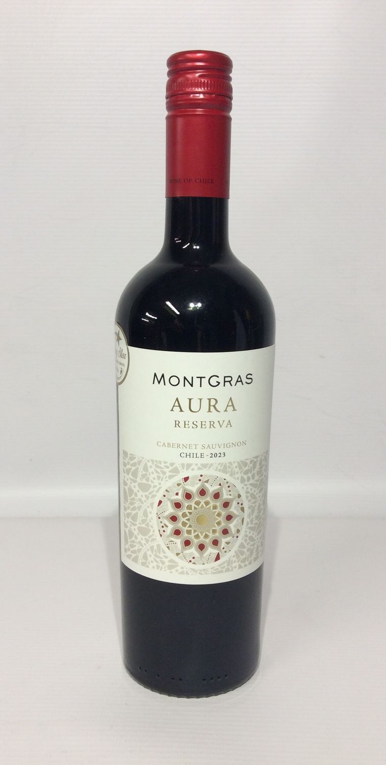 Montgras - Aura Reserva Cabernet Sauvignon rode wijn montgras aura cabernet sauvignon uit cochagua chili te koop bij vinenco