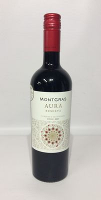 Montgras - Aura Reserva Cabernet Sauvignon rode wijn montgras aura cabernet sauvignon uit cochagua chili te koop bij vinenco