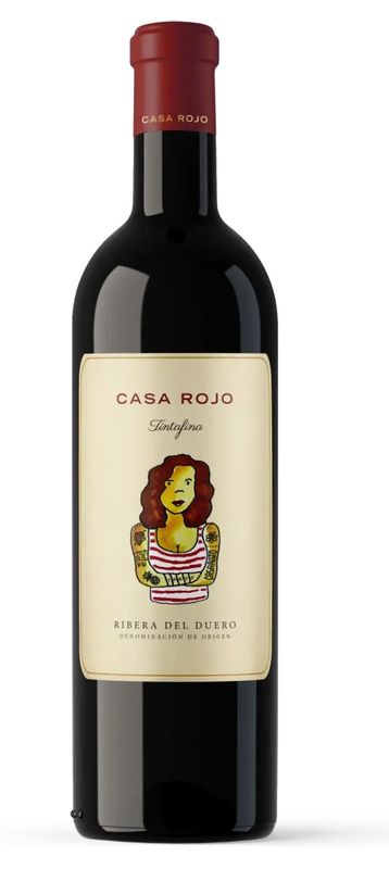 rode wijn casa rojo tintafina uit ribera del duero spanje verkrijgbaar bij vinenco