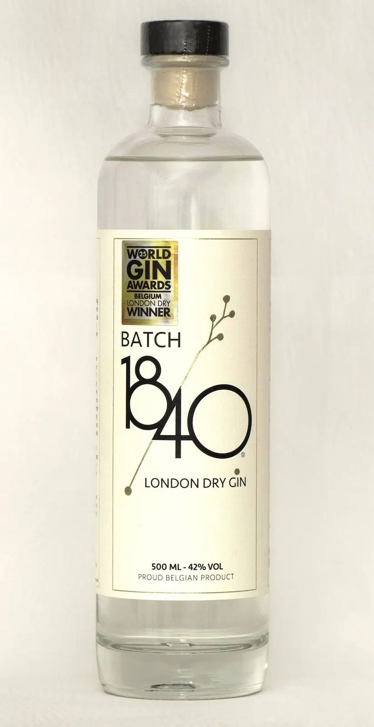 Batch 1840 - London Dry Gin london dry gin batch 1840 uit londerzeel, belgië te koop bij vinenco