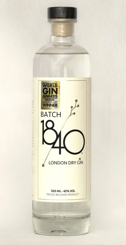 london dry gin batch 1840 uit londerzeel, belgië te koop bij vinenco