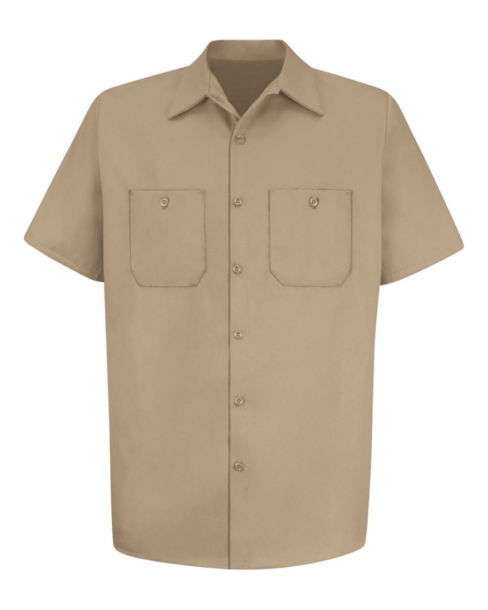 Cotton Short Sleeve Uniform Shirt - Red Kap