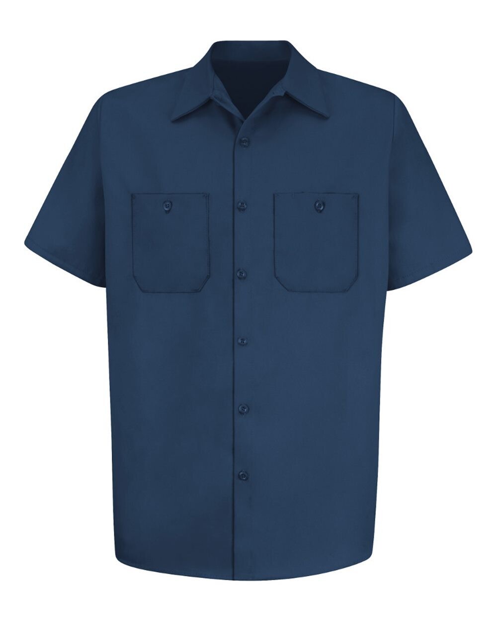 Cotton Short Sleeve Uniform Shirt - Red Kap