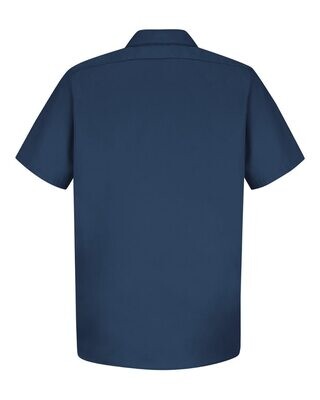 Cotton Short Sleeve Uniform Shirt - Red Kap