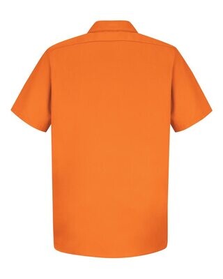 Cotton Short Sleeve Uniform Shirt - Red Kap