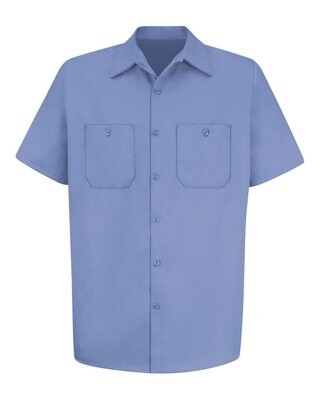 Cotton Short Sleeve Uniform Shirt - Red Kap