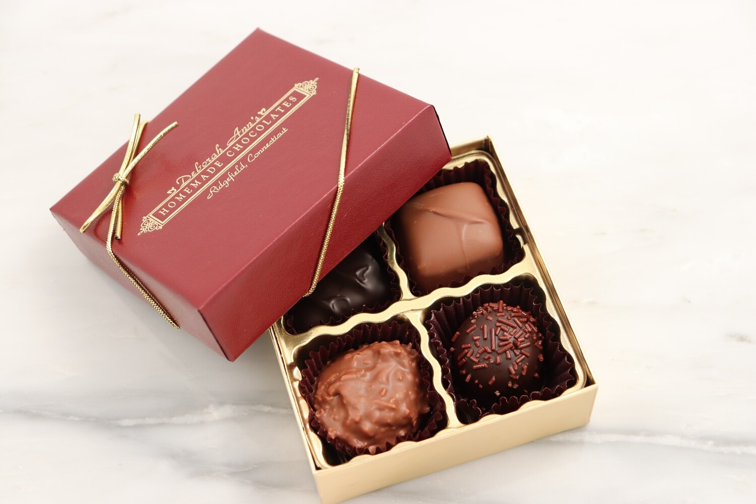 Box 4 Pc Assorted Chocolates