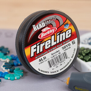 Fireline 4lb Smoke - 50 Yards