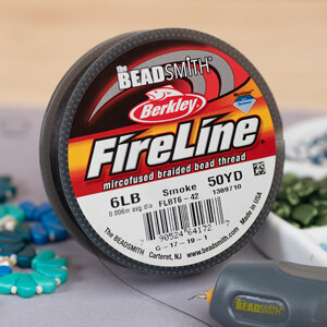 Fireline 6lb Smoke - 50 Yards