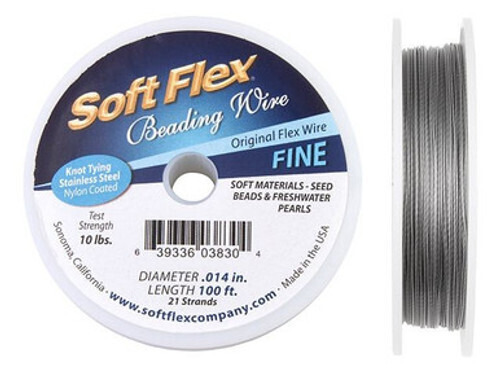 Soft Flex-100ft-Fine-Satin Silver