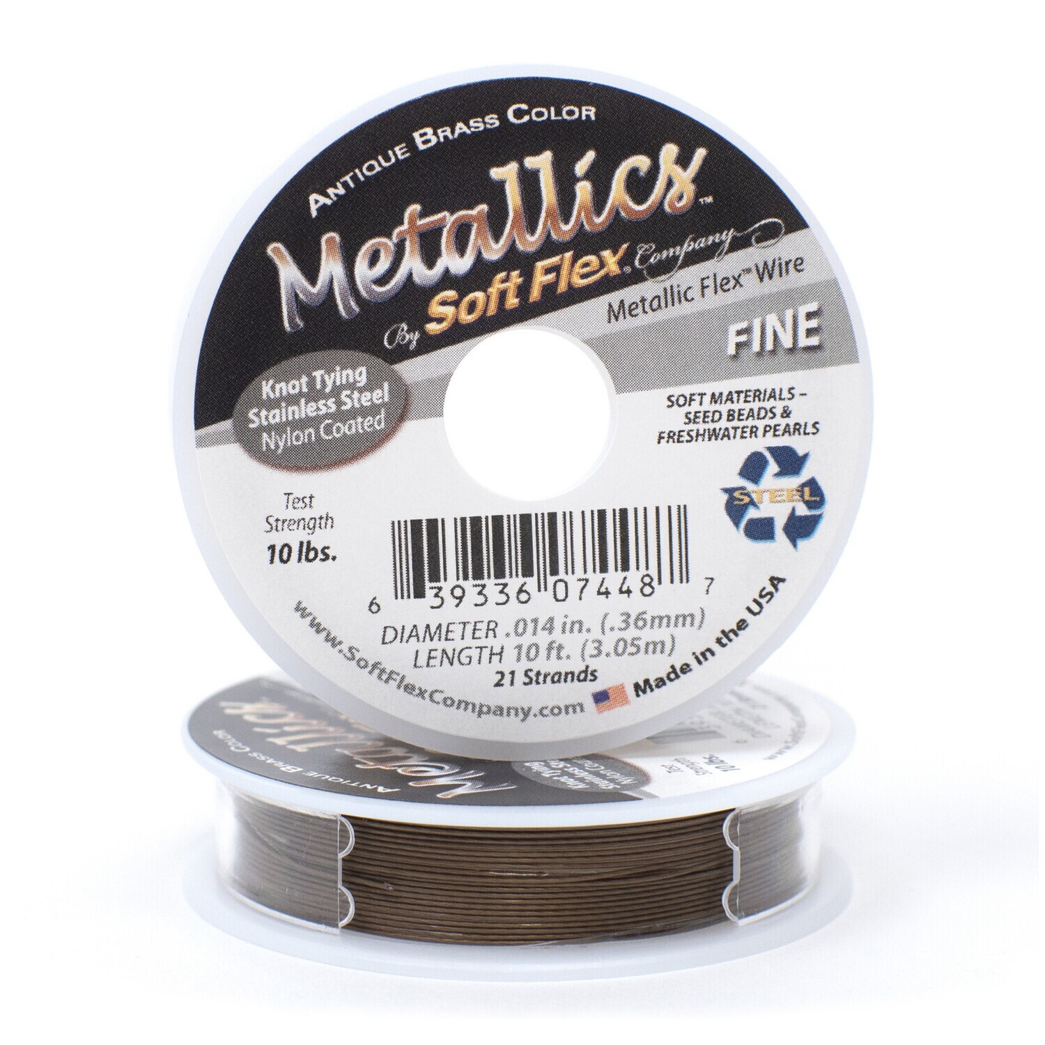 Soft Flex-10ft-Fine-Ant Brass