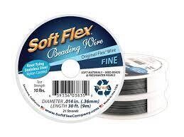Soft Flex-30ft-Fine-Satin Silver