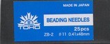 Toho Beading Needles #11