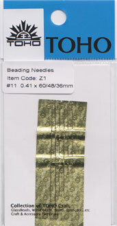 Toho Beading Needles: Size #11 Variety Pack