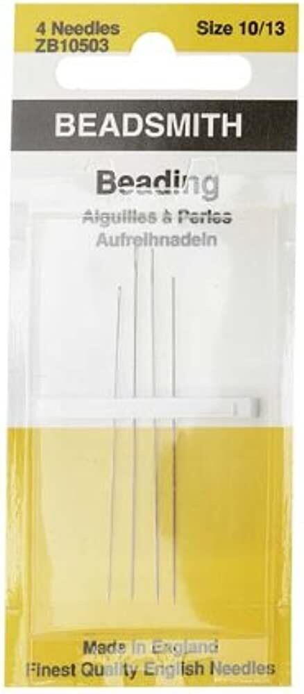Beading Needles Multi Pack: Sizes #10-#12-#13