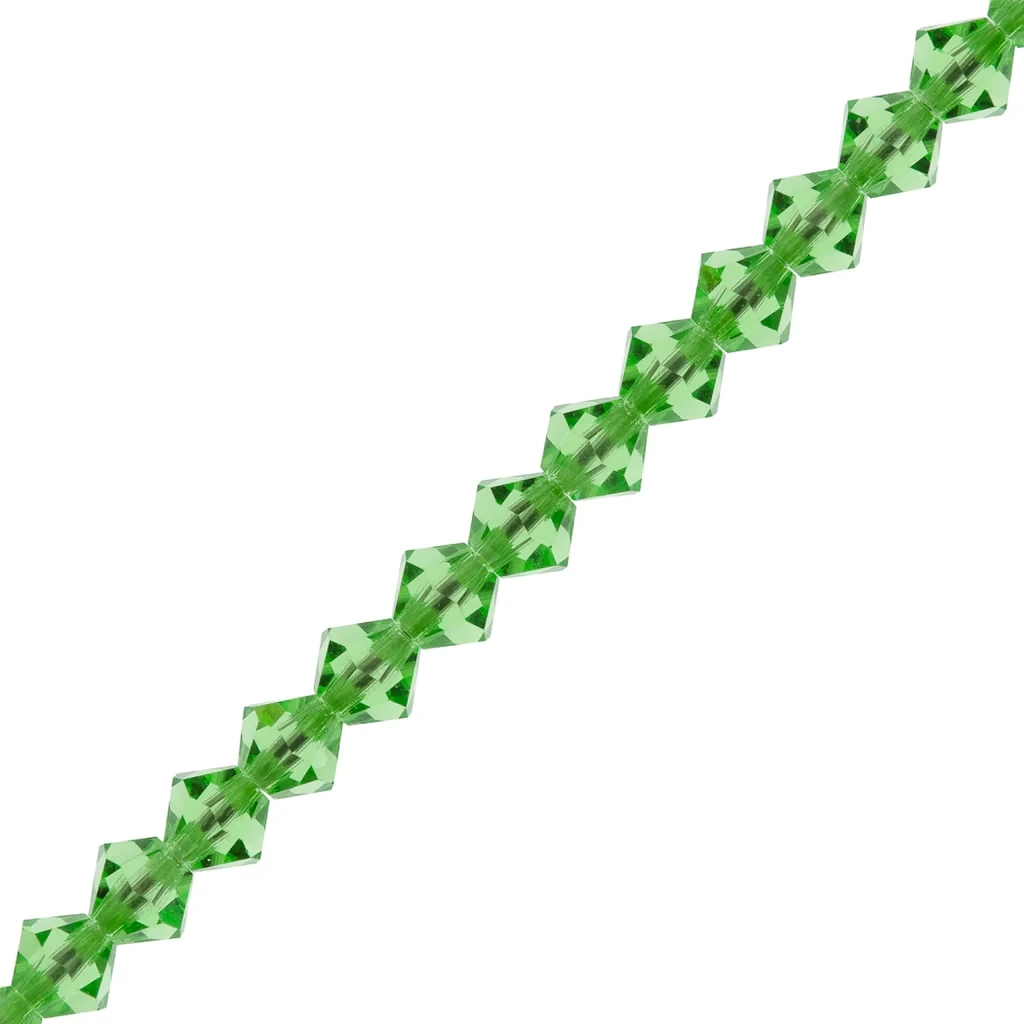 Preciosa Crystal 3mm Bicone Bead Peridot