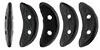 Crescent Bead - Jet Crescent Bead - Jet
