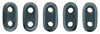 Bar Bead - Pearl Coat Charcoal (2-Hole) 389-26-25037