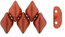 379-85-K0189: Matte Metallic Lava Red GemDuo