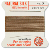 Griffin Silk Beige Size 6