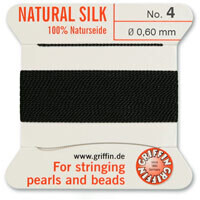 Griffin Silk Black Sz 4