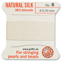 Griffin Silk White Size 6