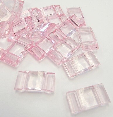 Carrier Beads 25pcs - Lt Pink