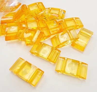 Carrier Beads 25pcs - Orange