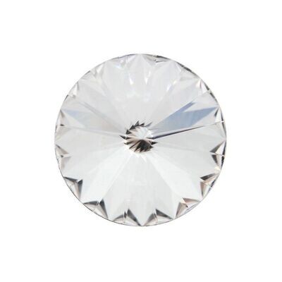 10.7mm Preciosa Rivoli Maxima - Crystal (1 piece)