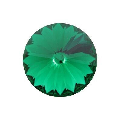 10.7mm Preciosa Rivoli Maxima - Emerald  (1 piece)
