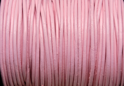 1mm Indian Leather - Light Pink (sold by the yard)